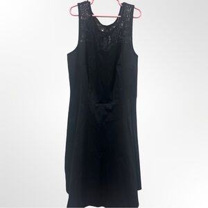 Bbonfinedress size large lace neckline front or back  never worn